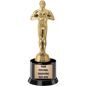 Crown Awards 10" World's Best Boyfriend Trophy with Custom Engraving Prime