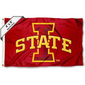College Flags & Banners Co. Iowa State 4 ft x 6 ft Flag