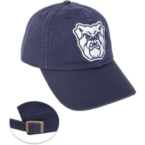 Desert Cactus Butler University Baseball Hat Bulldogs BU Brimmed Embroirderd Hats Cap Adjustable Cloth Strap Adult (Style 1) Blue