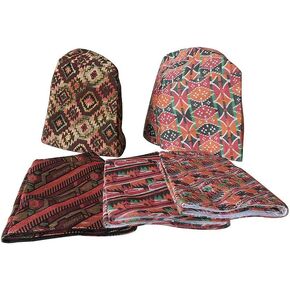 Nepalese Traditional Handmade Palpali Dhaka Topi (for KIDS) Multi, Small in Saudi Arabia