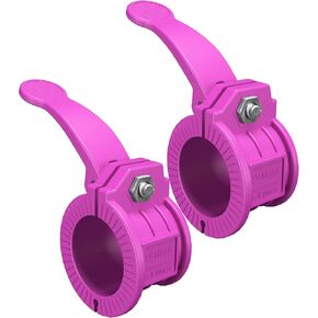 Barbell Clips 2 inch I Multi-Size Adjustable Barbell Collar 2 inch Barbell ClampsIQuick Release Weight Clips Pair of Locking for Dumbbell Bar