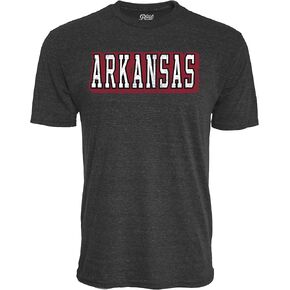 Blue 84 NCAA Officially Licensed Tri-Blend T-Shirt Vintage Prominent Black