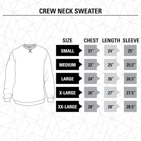Calhoun NHL Surf & Skate Mens Varsity Retro Style Pullover Crew Neck Sweatshirt – The Coastal Collection in Kuwait