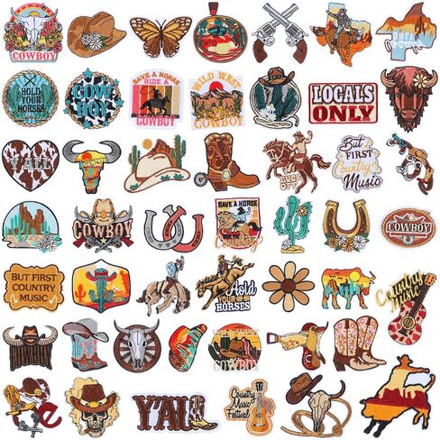 50 Pcs Texas Patch Red White Blue Texas Flag Patch Texas Iron on Patch for Sew on Costume Cowboy DIY in Saudi Arabia