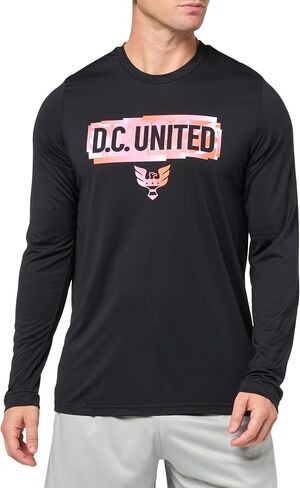 adidas Men's D.c. United Long Sleeve Pre-game T-shirt in Saudi Arabia