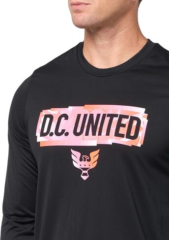 adidas Men's D.c. United Long Sleeve Pre-game T-shirt in Saudi Arabia