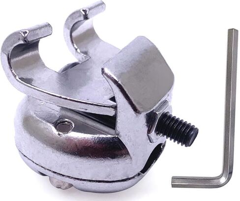 Bass Drum Hoop Mount Clamp Percussion Hoop Clamp Cowbell Holder Clamp Tom Drum Hoop Clamp for Cowbell Jam Block Tambourine Cymbal Mounted Holder Percussion Accessories in Saudi Arabia