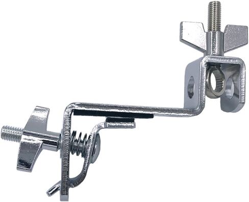 Bass Drum Hoop Mount Clamp Percussion Hoop Clamp Cowbell Holder Clamp Tom Drum Hoop Clamp for Cowbell Jam Block Tambourine Cymbal Mounted Holder Percussion Accessories in Saudi Arabia
