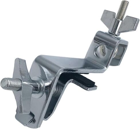 Bass Drum Hoop Mount Clamp Percussion Hoop Clamp Cowbell Holder Clamp Tom Drum Hoop Clamp for Cowbell Jam Block Tambourine Cymbal Mounted Holder Percussion Accessories in Saudi Arabia