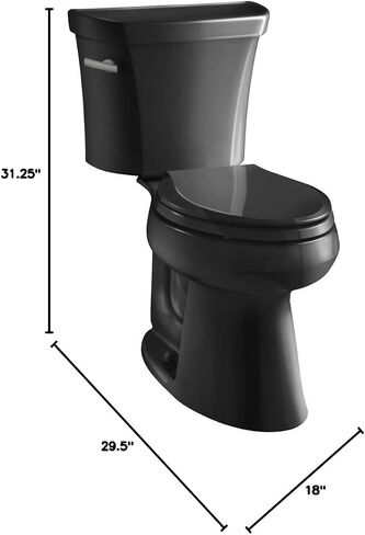 Kohler K-3999-U-0 Highline Comfort Height Toilet, White in Saudi Arabia