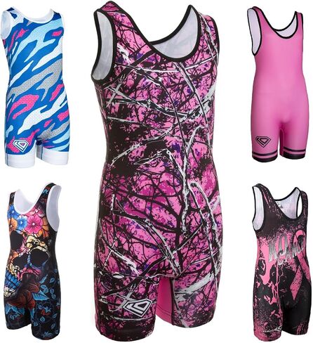 Unisex Wrestling Singlet (USA Blue, Adult Large) in Saudi Arabia