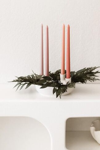 Be A Heart Ceramic Candle Holder Candlestick Home Altar Decor in Saudi Arabia