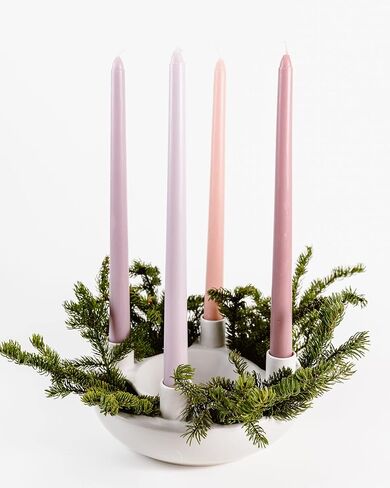 Be A Heart Ceramic Candle Holder Candlestick Home Altar Decor in Saudi Arabia