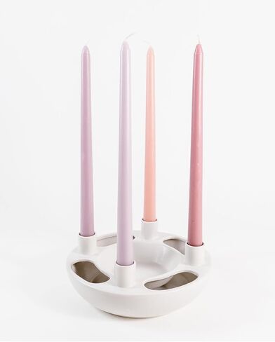 Be A Heart Ceramic Candle Holder Candlestick Home Altar Decor in Saudi Arabia