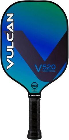 Vulcan | V520 Pickleball Paddle | Control Performance | Polypropylene Core - Fiberglass Surface | USAP Approved | Multiple Colors in Saudi Arabia