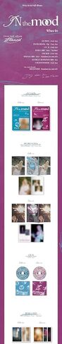 MAMAMOO Wheein in The Mood محتويات الألبوم الأول + بطاقة الصور + تتبع مصل اللبن المختوم (المجموعة القياسية (ماء + نبيذ)) in Saudi Arabia