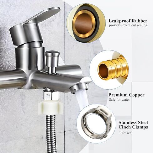 12 قطعة من تركيبات تجعيد النحاس لمحول PEX، محول دوار ملولب أنثى 1/2 بوصة × 1/2 بوصة NPT، تجهيزات سباكة NPSM RV PEX، موصل صنبور Pex لأنابيب PEX in Kuwait