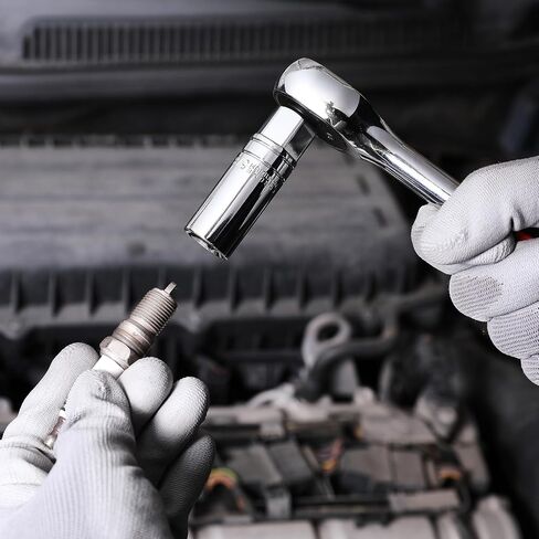 مجموعة مقبس قابس محرك MIXPOWER 3/8 بوصة، SAE & Metric، لمسة نهائية من الفولاذ CR-V، 6 نقاط، 5/8 بوصة، 3/4 بوصة، 13/16 بوصة، 14 مم، 18 مم، 5 -مجموعة قطعة in Saudi Arabia