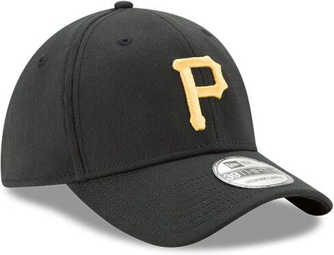 قبعة New Era MLB Team Classic 39THIRTY قابلة للتمدد وملائمة (as1، Alpha، l، x_l، Pittsburgh Pirates) in Saudi Arabia