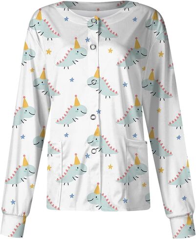 Bath Scrubs Scrub Jacket for Women for Nurses Nurse Jacket Black Scrubs Sets for Women Cute Jackets Lovely Tops Womens Jogger Scrubs Women's Scrubs Set Teacher Shirts Women Elementary in Saudi Arabia