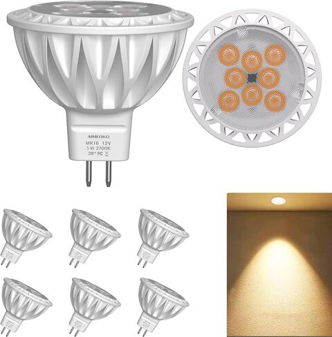 A15 LED Bulb G45 Refrigerator Light Bulb E26 Base 5W (40Watt Equivalent) 120V 600Lm Daylight White 5000K Freezer Home Lighting Lamp Waterproof Non-dimmable (2 Pack) in Saudi Arabia