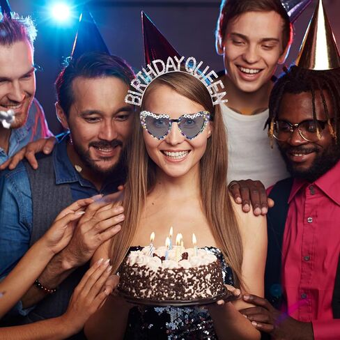 نظارات شمسية لعيد الميلاد مع تاج فتاة عيد الميلاد، تاج عصابة رأس لعيد الميلاد للنساء والفتيات in Kuwait