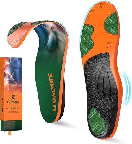 High Arch Support Insoles Men Women - Orthotic Shoe Inserts for Arch Pain Relief in Saudi Arabia