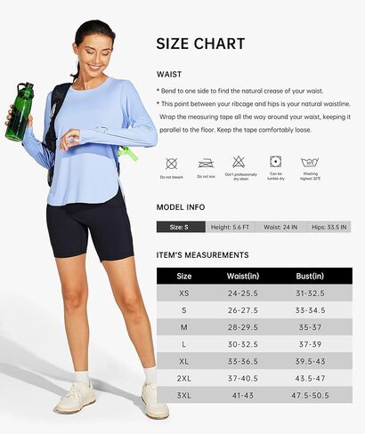 Willit Women's Sun Shirts UPF 50+ SPF Long Sleeve Hiking Lightweight Quick Dry UV Protection Outdoor in Kuwait