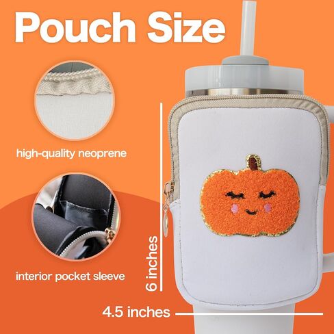Phone Pocket Pouch For Stanley Quencher Carry-All Adventure 40oz & Stanley IceFlow 20oz & 30oz, Yeti Travel Mugs, Stanley Cup Accessories in Saudi Arabia