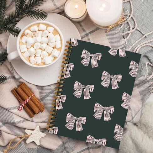 Pink Notebook,Preppy Cowgirl Trendy Hardcover Spiral Notebook,Western Notebook for Teen Girls Women School Student Teacher,5.5x8.3 in Saudi Arabia