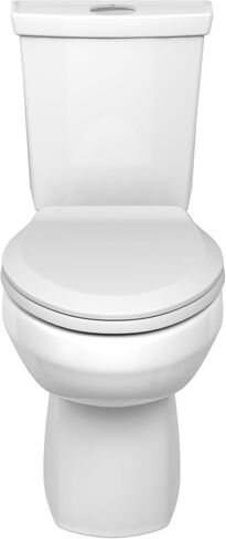American Standard 2886218.020 H2Option Two-Piece Toilet, Elongated Front, Chair Height, Dual Flush, White, 0.92 - 1.28 gpf in Saudi Arabia