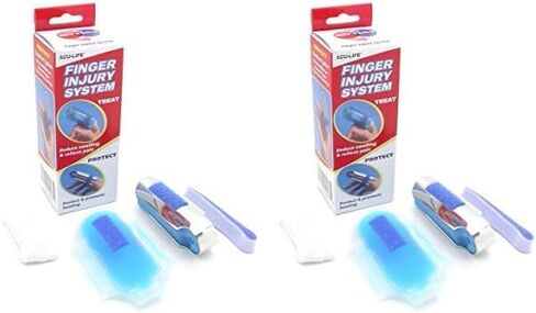 Finger Treatment Kit | Pain Relief and Recovery | Hot and Cold | Includes Finger Split and Gel Pack , Various , 4 Piece Set in Saudi Arabia