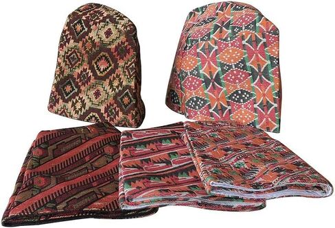 Nepalese Traditional Handmade Palpali Dhaka Topi (for KIDS) Multi, Small in Saudi Arabia