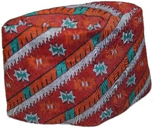 Nepalese Traditional Handmade Palpali Dhaka Topi (for KIDS) Multi, Small in Saudi Arabia
