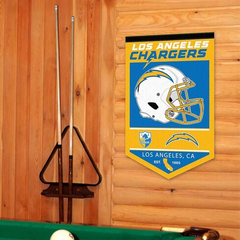 WinCraft Los Angeles Chargers Heritage History Banner Pennant in Saudi Arabia