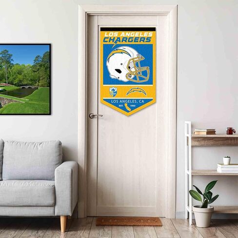 WinCraft Los Angeles Chargers Heritage History Banner Pennant in Saudi Arabia