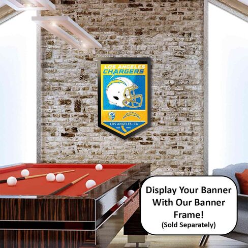 WinCraft Los Angeles Chargers Heritage History Banner Pennant in Saudi Arabia