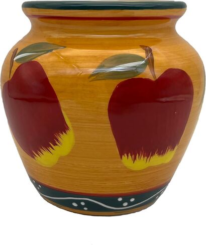Ceramic Hand Painted Tart Burner,Tart Candle Warmer Tuscany Fruits, Wax Melter, Wax Melt Warmer, Candle Wax Burner in Saudi Arabia