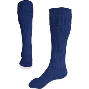CELTIC PRO Kilt Scottish Square Kilt Hose for Men, Ribbed Socks for USA Shoe Sizes