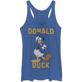 Classic Mickey Donald Duck Women's Racerback Tank Top