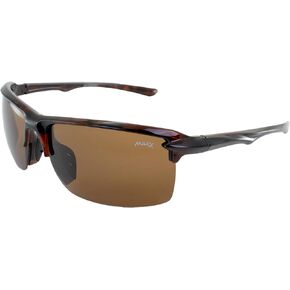 Maxx 14er Sport Golf Motorcycle Riding Sunglasses Tortoise and Polarized Brown Lens