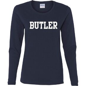 NCAA Basic Block, Team Color Womens Long Sleeve T Shirt, College, University