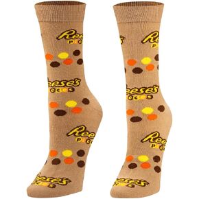 Crazy Socks for Men & Women, Favorite Candy Prints Funny Colorful