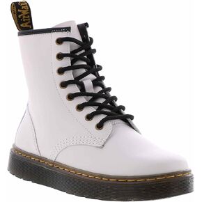 Dr Martens Zavala T Lamper Combat Boot White in Size 7