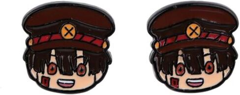 Toilet Bound Hanako Kun Jibaku Shonen Anime Manga Stud Earrings Ear Rings Cute Kawaii Cosplay in Saudi Arabia