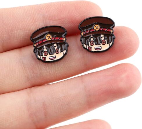 Toilet Bound Hanako Kun Jibaku Shonen Anime Manga Stud Earrings Ear Rings Cute Kawaii Cosplay in Saudi Arabia