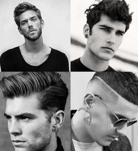 Masedy 12Pairs الفولاذ المقاوم للصدأ Y2K استرخى هوب أقراط للرجال الشرير ايمو القوطي وأقراط الصليب الجمجمة Huggie هوب طقم من الحلقان in Kuwait