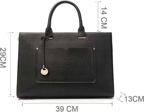 حقيبة كمبيوتر محمول للنساء من كينماك، حقيبة كتف للكمبيوتر المحمول بمقبض علوي لأجهزة الكمبيوتر المحمول مقاس 11 بوصة إلى 13.5 بوصة (NB-003) in Kuwait