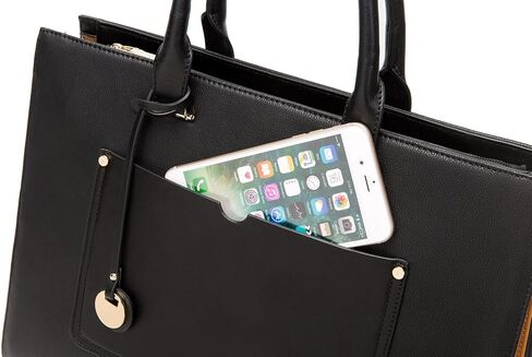 حقيبة كمبيوتر محمول للنساء من كينماك، حقيبة كتف للكمبيوتر المحمول بمقبض علوي لأجهزة الكمبيوتر المحمول مقاس 11 بوصة إلى 13.5 بوصة (NB-003) in Kuwait