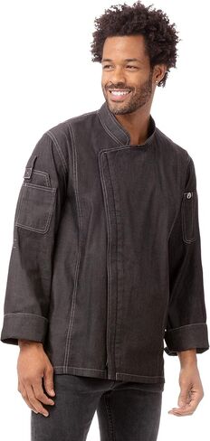 Chef Works Men's Gramercy Denim Chef Coat in Saudi Arabia